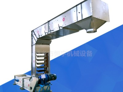 新乡z字形提升机厂家 散装物料破碎少提升机图4