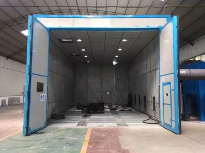 环保喷砂房   气力回收式喷砂房  机械回收式喷砂房图3